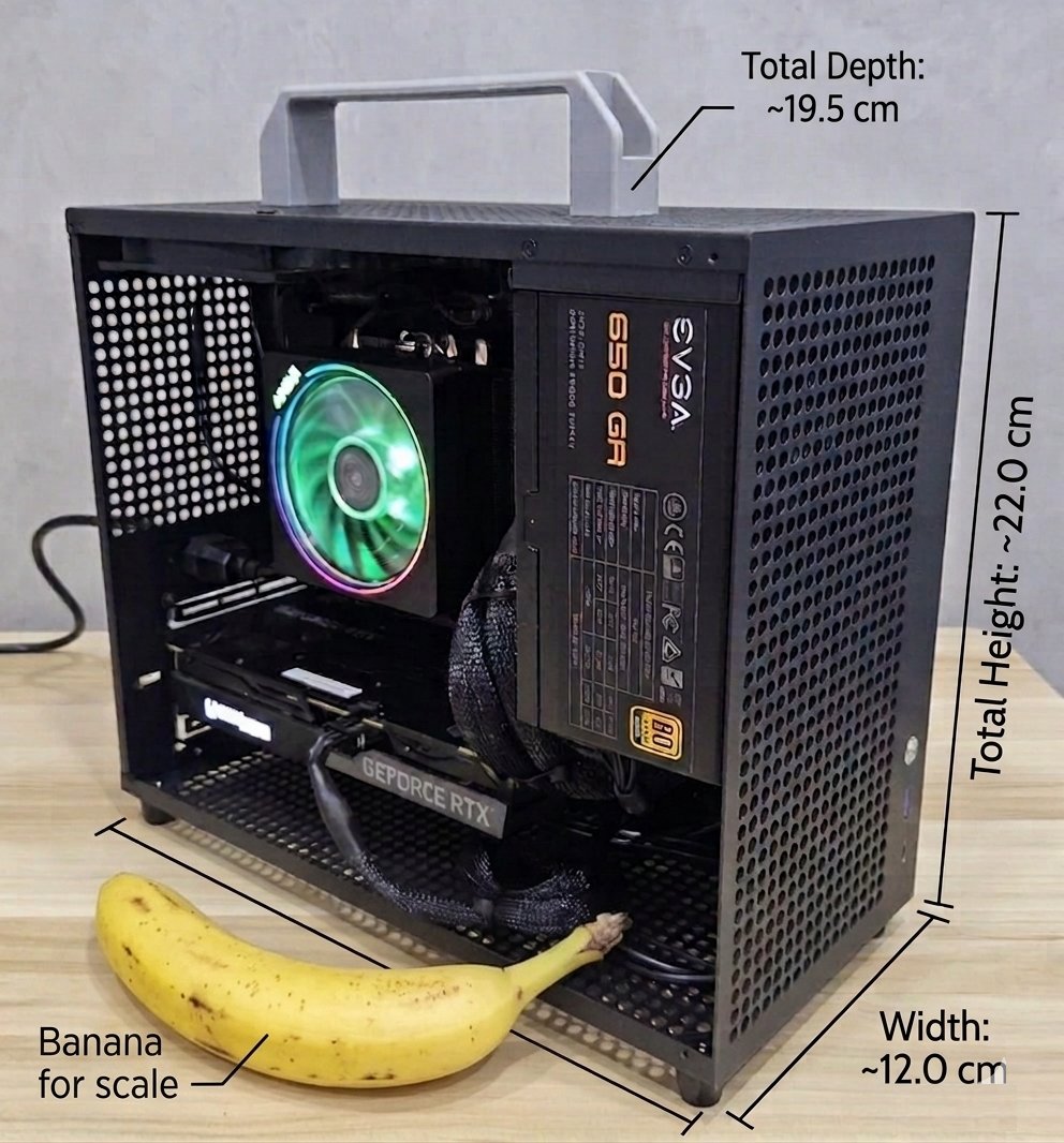 Ultra portable mini-ITX RTX 3060 Ti gaming PC Singapore $700