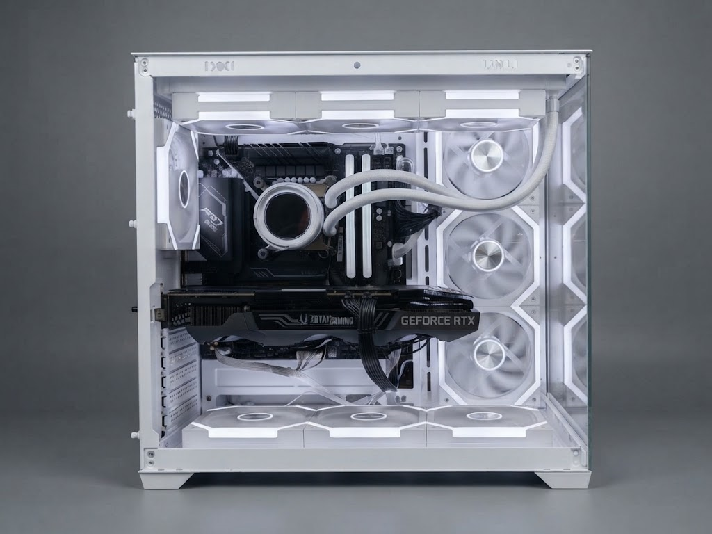 White NZXT RTX 3070 gaming PC Singapore $850