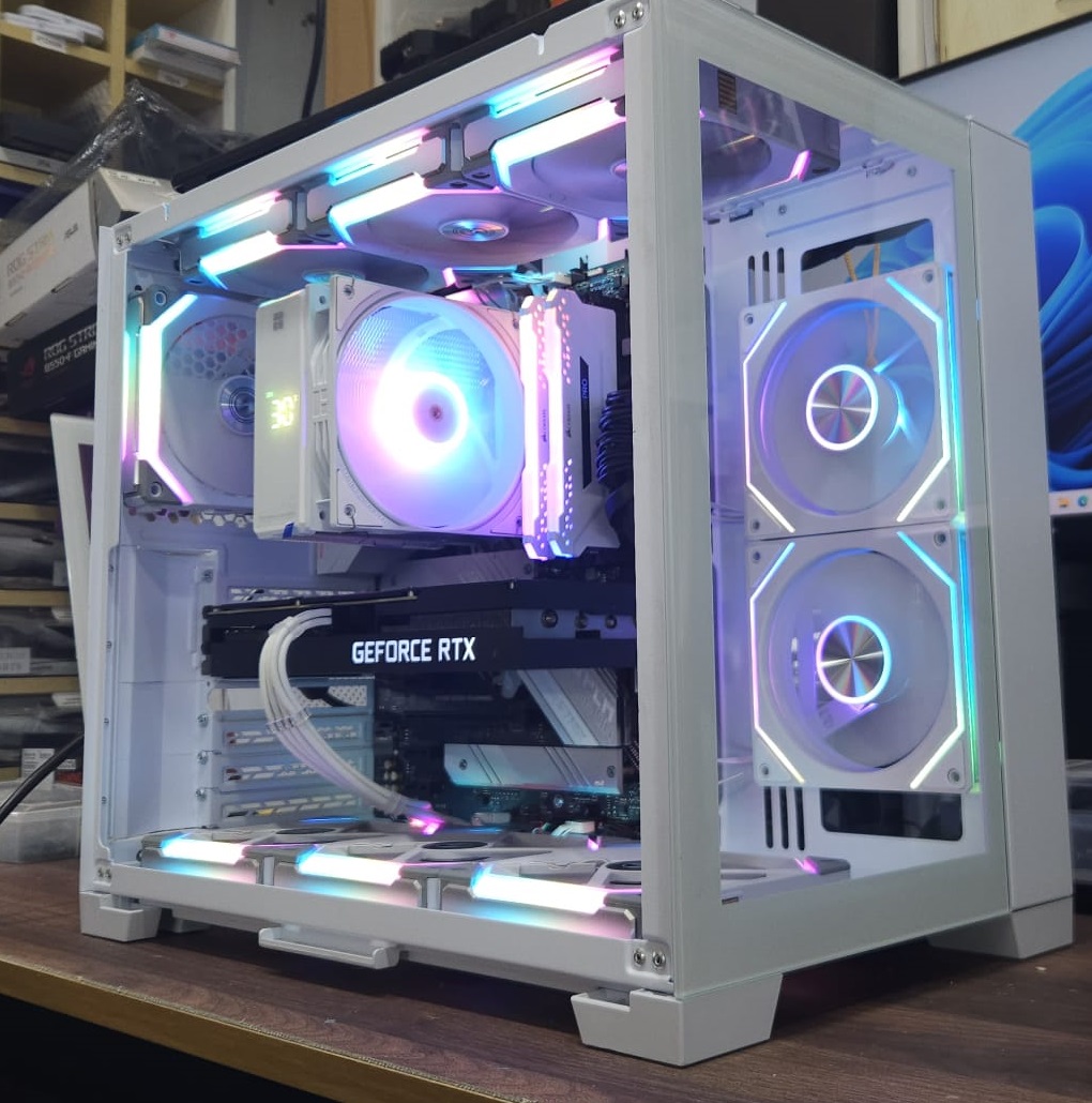 Lian Li white RGB RTX 3070 Ti gaming PC Singapore $950